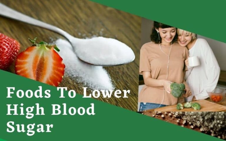 Foods To Lower Blood Sugar Level Immediately | Recipes Included