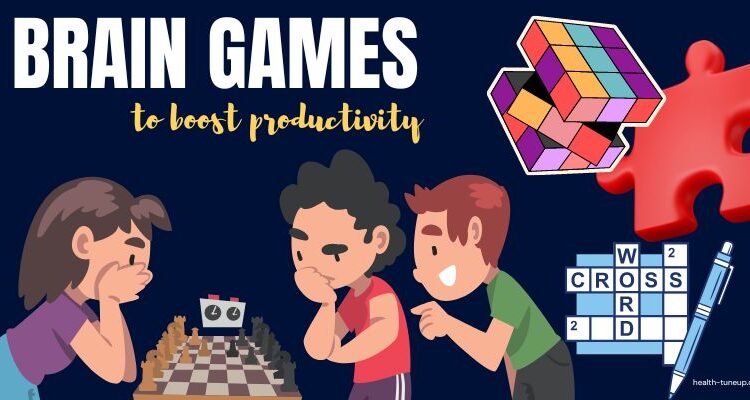 Brain game exercises to boost productivity