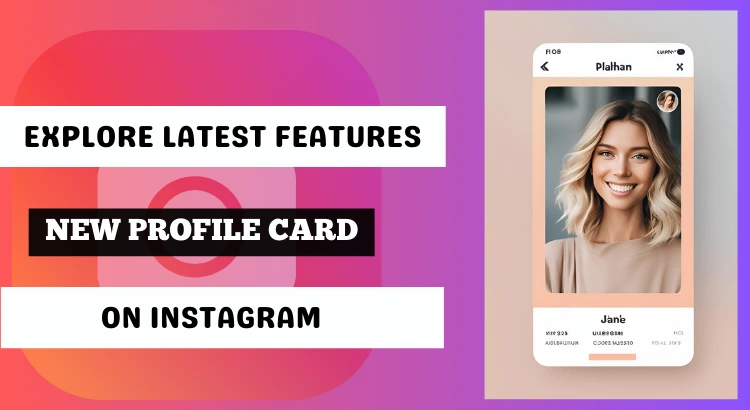 Instgram introduces profile card