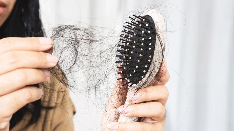 hair shedding